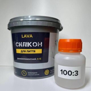 Силікон для лиття форм 100:3 білий Стандарт 5.15кг.