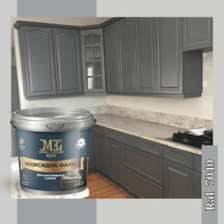 Епоксидна фарба для дерев`яних поверхонь Світло сірий 4.5кг kings