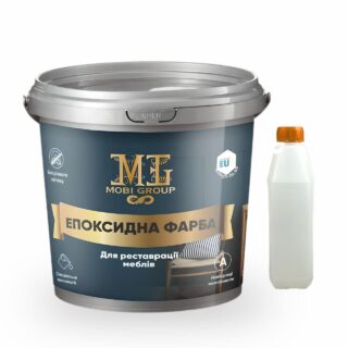 Епоксидна фарба для меблів 4.5 кг біла kings (ral-9010)