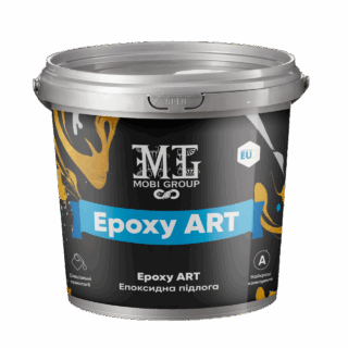 Епоксидна наливна підлога ART 4.5 кг графіт для бетону та металу Графіт, 4.5 кг
