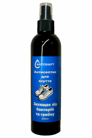 Антисептик для взуття Art Craft Active 250 мл
